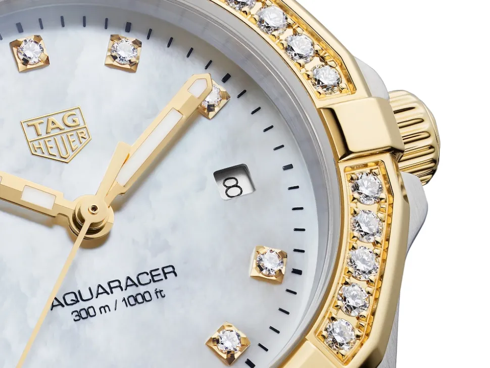 Uhren Für Damen-TAG Heuer AQUARACER Date