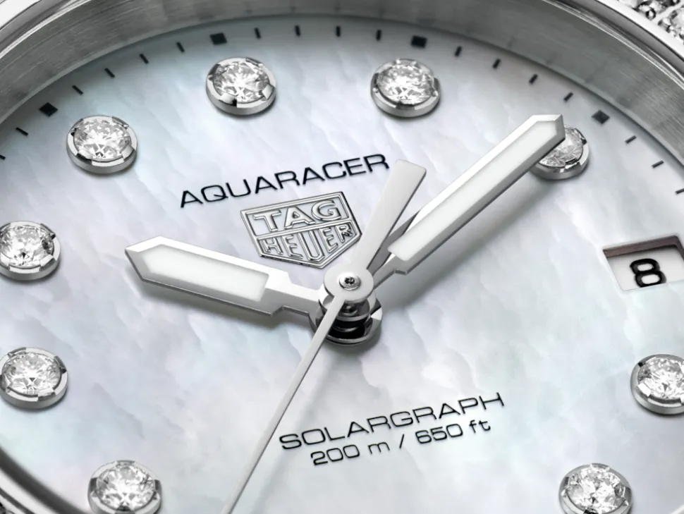 Uhren Für Damen-TAG Heuer Aquaracer Professional 200 Solargraph