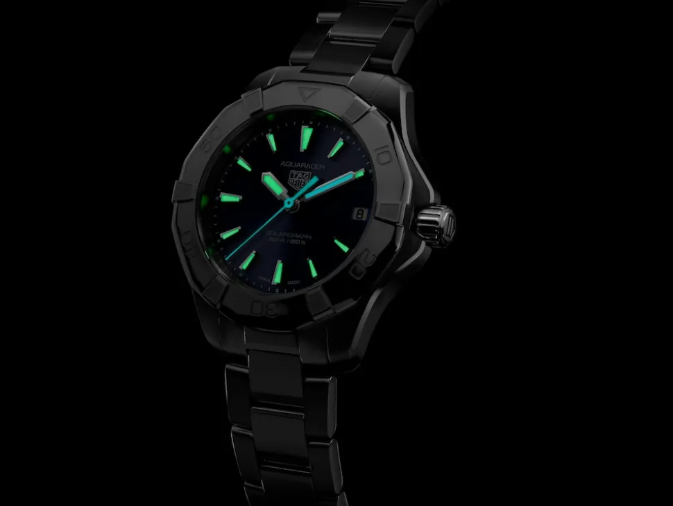 Uhren Für Damen-TAG Heuer Aquaracer PROFESSIONAL 200 SOLARGRAPH