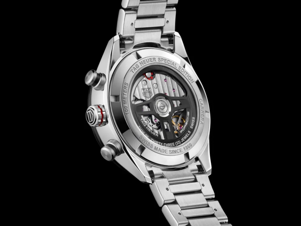 Chronographenuhren | Special Editions-TAG Heuer Carrera Chronograph x Porsche