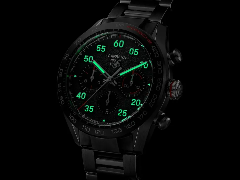 Chronographenuhren | Special Editions-TAG Heuer Carrera Chronograph x Porsche