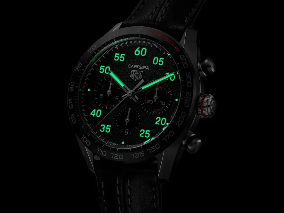 Chronographenuhren | Special Editions-TAG Heuer Carrera Chronograph x Porsche