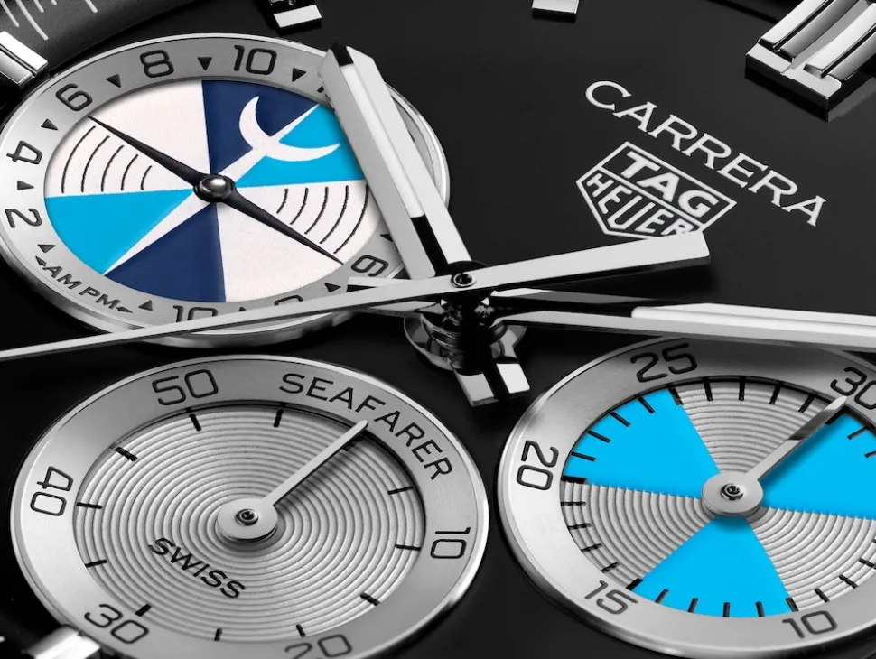 Chronographenuhren | Special Editions-TAG Heuer Carrera Chronograph Seafarer x Hodinkee