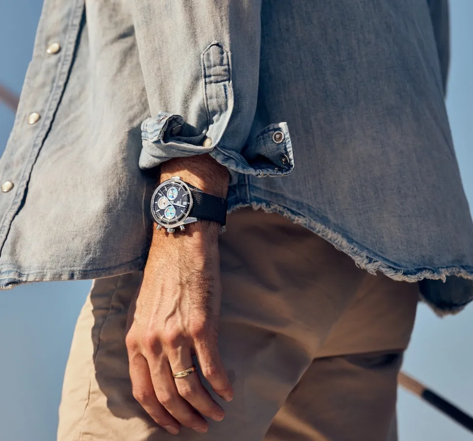 Chronographenuhren | Special Editions-TAG Heuer Carrera Chronograph Seafarer x Hodinkee