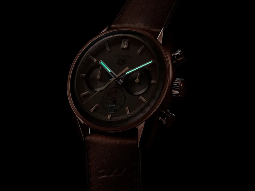 Chronographenuhren | Special Editions-TAG Heuer Carrera Chronosprint x Porsche