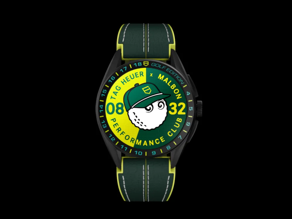 Calibre E4 45 Mm | Special Editions-TAG Heuer Connected Calibre E4 Malbon Golf Edition