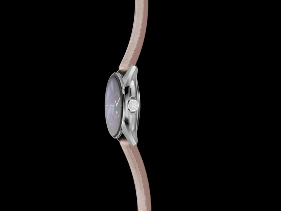 Calibre E4 42 Mm-TAG Heuer Connected Calibre E4 Metallic Pink Leather Edition