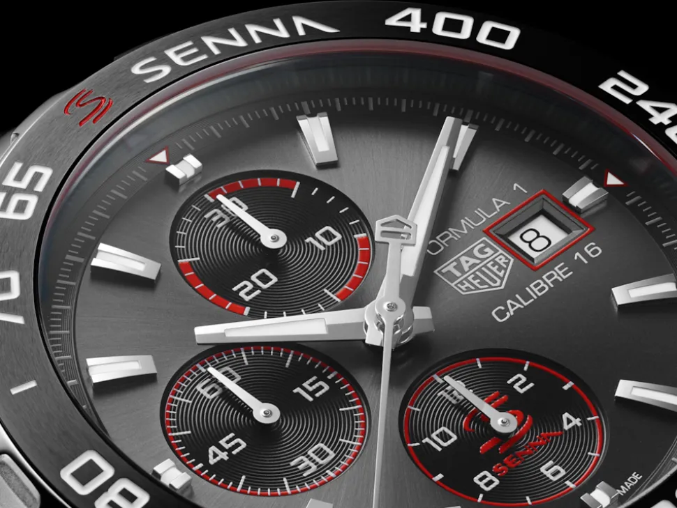 Chronographenuhren | Special Editions-TAG Heuer Formula 1 Chronograph x Senna