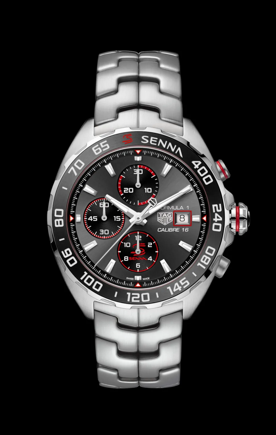 Chronographenuhren | Special Editions-TAG Heuer Formula 1 Chronograph x Senna