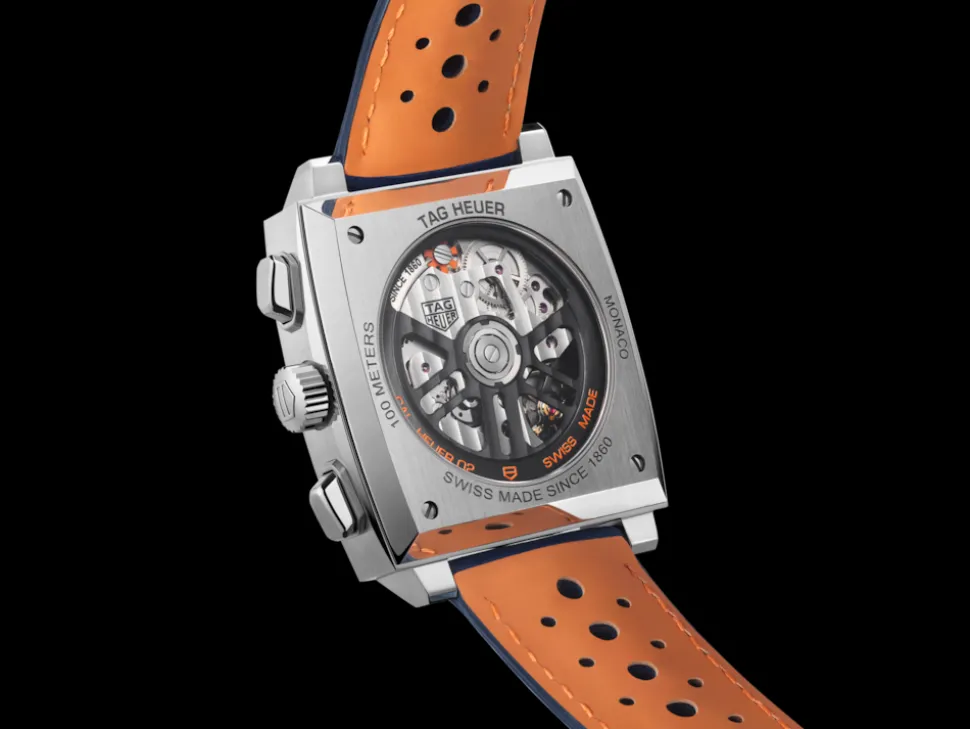 Chronographenuhren | Special Editions-TAG Heuer Monaco Chronograph x Gulf