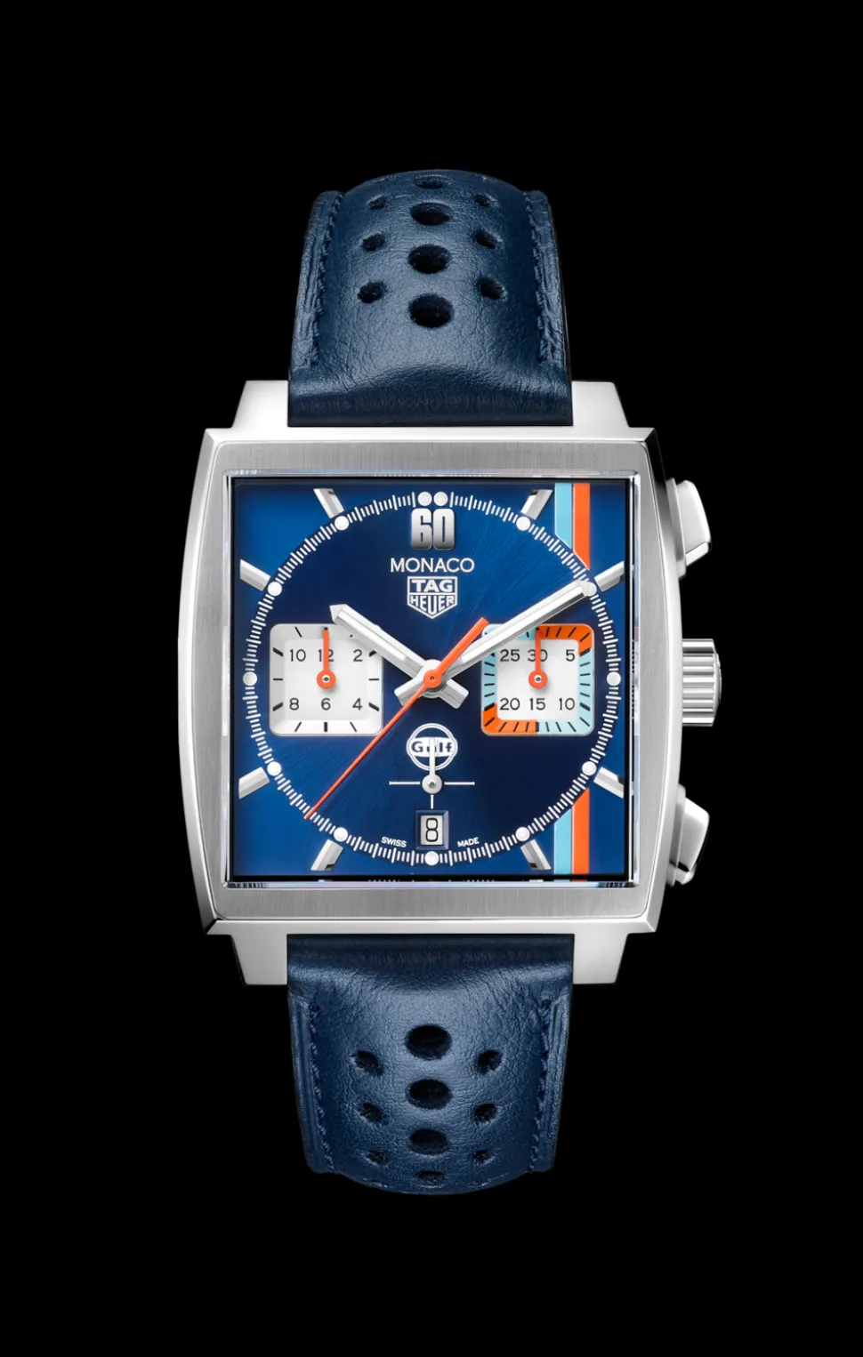Chronographenuhren | Special Editions-TAG Heuer Monaco Chronograph x Gulf