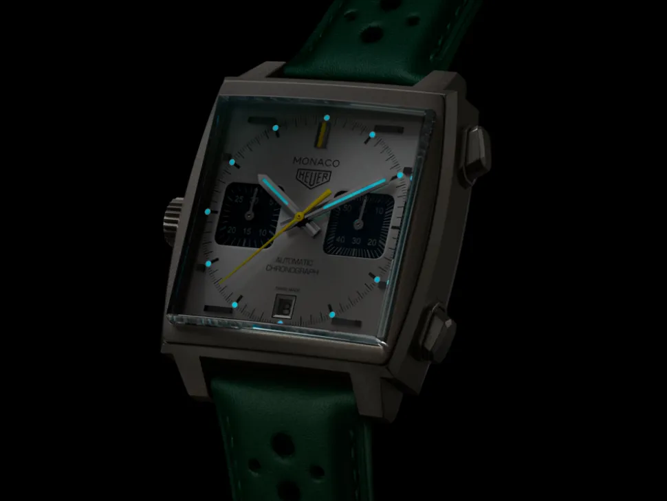 Chronographenuhren | Special Editions-TAG Heuer Monaco Chronograph Racing Green