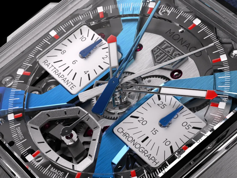 Chronographenuhren | Uhren Für Damen-TAG Heuer Monaco Split-Seconds Chronograph