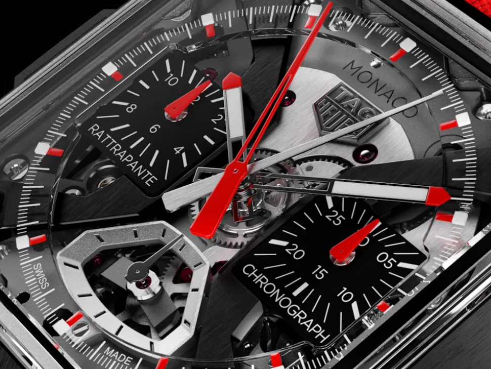 Chronographenuhren | Uhren Für Damen-TAG Heuer Monaco Split-Seconds Chronograph
