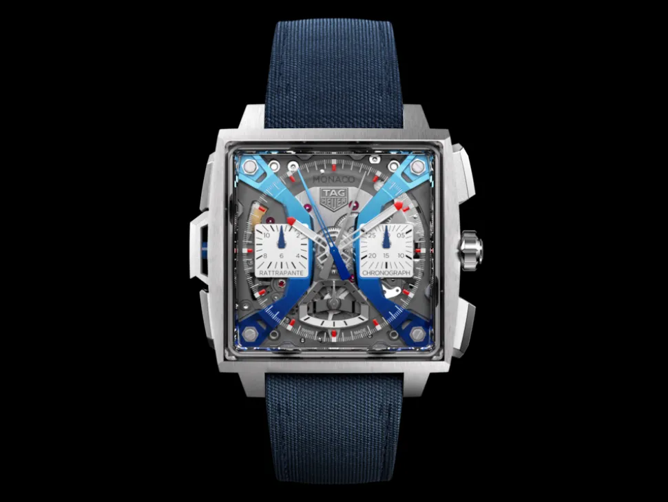 Chronographenuhren | Uhren Für Damen-TAG Heuer Monaco Split-Seconds Chronograph