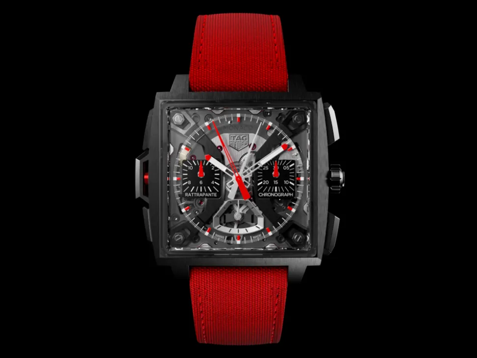 Chronographenuhren | Uhren Für Damen-TAG Heuer Monaco Split-Seconds Chronograph